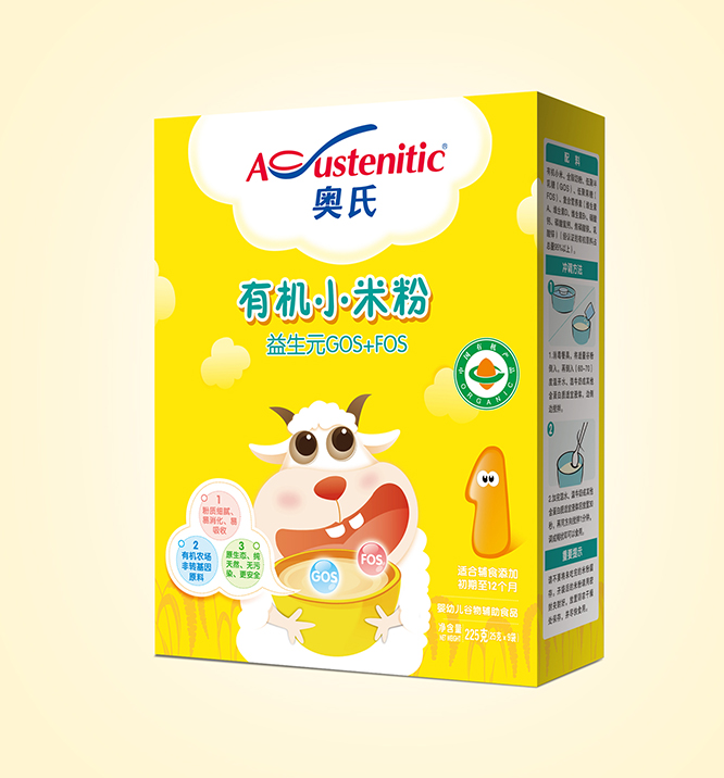 225盒益生元有機(jī)小米粉