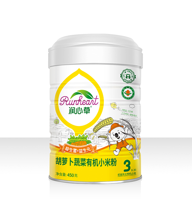 450克胡蘿卜蔬菜有機小米粉